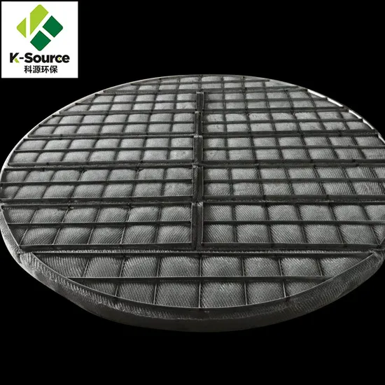 PTFE Mist Extractor Separator Eliminator Water Cooling Tower Mist Eliminator Demister